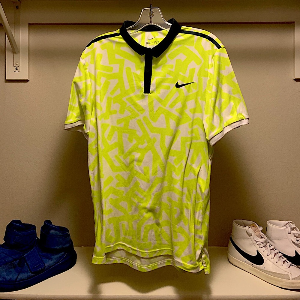 Nike Tennis Polo - Neon Flash
